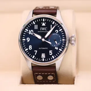 IWC Big Pilot IW501002 (LE  ) 46.2mm Stainless steel Blue