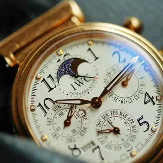 IWC Da Vinci Perpetual Calendar IW375811 (DA  ) 41.5mm Rose gold Silver