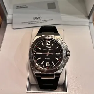 IWC Ingenieur Automatic IW323601 46mm Stainless steel Black