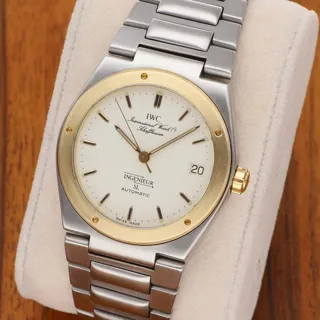 IWC Ingenieur Automatic IW3506 34mm Yellow gold and Stainless steel White