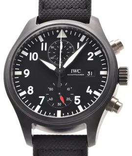 IWC Pilot Chronograph Top Gun IW389001 44.5mm Ceramic Black