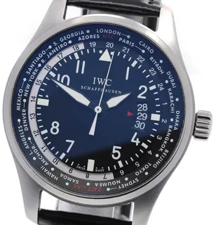 IWC Pilot IW326201 45mm Stainless steel Black