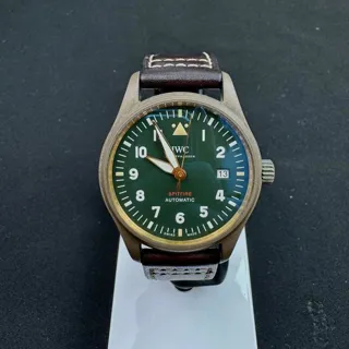 IWC Pilot IW326802 39mm Bronze Green