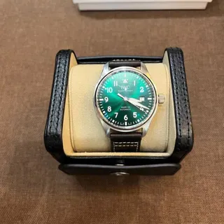 IWC Pilot IW3282-05 40mm Stainless steel Green