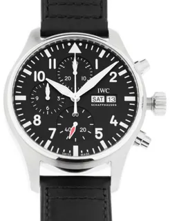 IWC Pilot IW3780-01 43mm Stainless steel Black