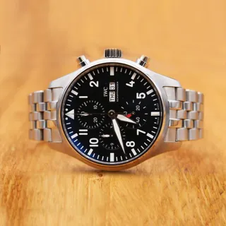 IWC Pilot IW3780-02 43mm Stainless steel Black