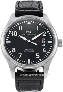 IWC Pilot Mark IW326501 41mm Stainless steel Black