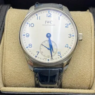 IWC Portugieser IW358304 40.5mm Stainless steel Silver