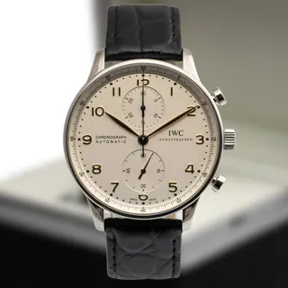 IWC Portugieser IW371401 41mm Stainless steel Silver