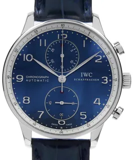 IWC Portugieser IW371432 41mm Stainless steel Blue