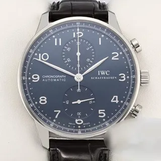 IWC Portugieser IW371491 41mm Stainless steel Blue