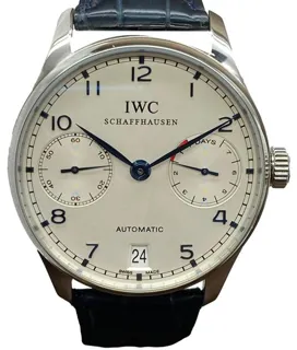 IWC Portugieser IW500107 42.5mm Stainless steel Silver