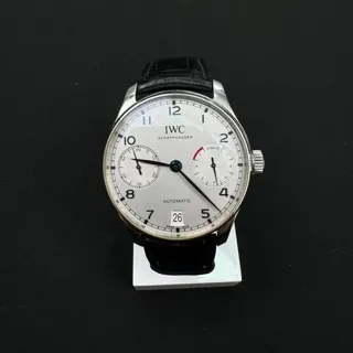 IWC Portugieser IW500705 42.5mm Stainless steel Silver