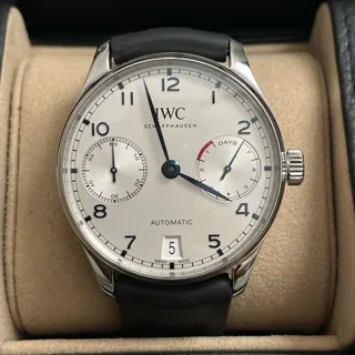 IWC Portugieser IW500705 42.5mm Stainless steel Silver