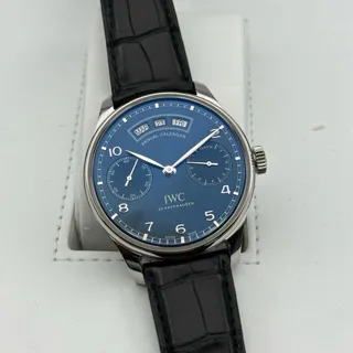 IWC Portugieser IW503502 44mm Stainless steel Blue