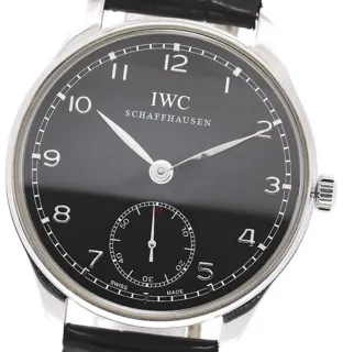 IWC Portugieser IW545407 44mm Stainless steel Black