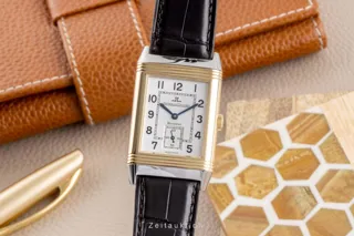 Jaeger-LeCoultre Reverso 270.5.62 Yellow gold and Stainless steel Silver