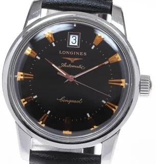 Longines Conquest Heritage L16114 35mm Stainless steel Black