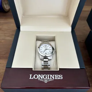 Longines Conquest L3.277.4.16.6 29.5mm Stainless steel Silver