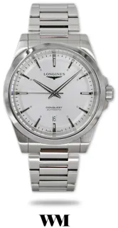 Longines Conquest L38304726 41mm Stainless steel Silver