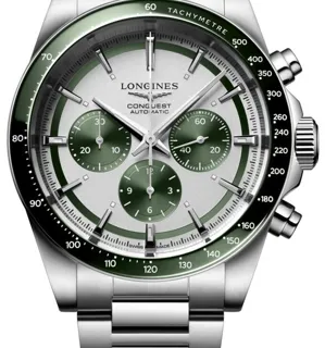 Longines Conquest L3.835.4.02.6 42mm Stainless steel White