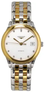 Longines Flagship L4.774.3 36mm White