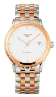 Longines Flagship L4.984.3.99.7 Stainless steel White