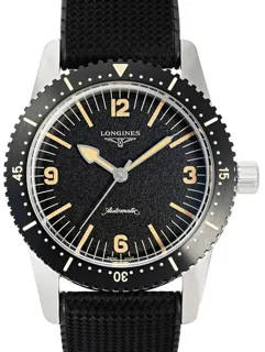 Longines Heritage L2.822.4.56.9 42mm Stainless steel Black