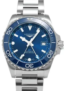 Longines HydroConquest L37904966 41mm Stainless steel Blue