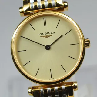 Longines La Grande Classique L4.209.2 24mm Stainless steel Golden