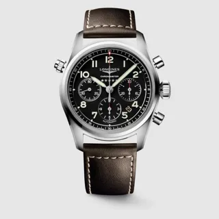 Longines Spirit L3.820.4.53.0 42mm Stainless steel Black