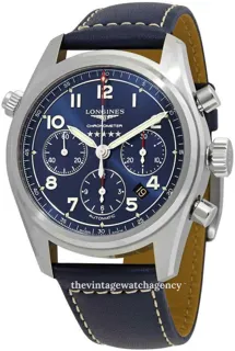 Longines Spirit L3.820.4.93.0 42mm Stainless steel Blue