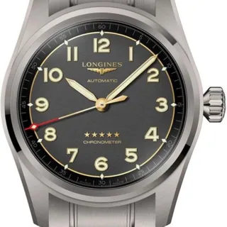 Longines Spirit L38101536 40mm Titanium Gray