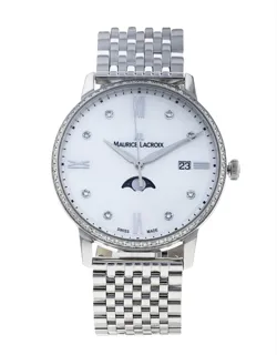 Maurice Lacroix Eliros EL1096-SD502-170-1 Stainless steel White