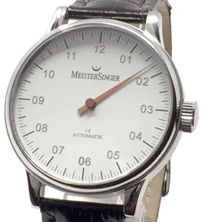 MeisterSinger ED 1Z A 43mm Stainless steel White