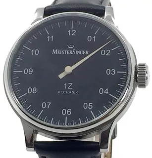 MeisterSinger AM3.02 43mm Stainless steel Black