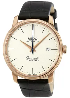 Mido Baroncelli M027.407.36.260.00 Rose gold and Stainless steel and PVD