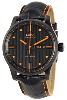 Mido Multifort M005.430.36.051.80 Stainless steel Black