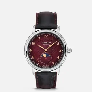 Montblanc Star MB133244 42mm Stainless steel Burgundy