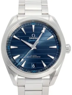 Omega Aqua Terra 220.10.41.21.03.001 41mm Stainless steel Blue