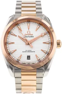 Omega Aqua Terra 220.20.38.20.02.001 Rose gold and Stainless steel Silver