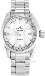 Omega Aqua Terra 231.10.30.60.02.001 30mm Stainless steel Silver