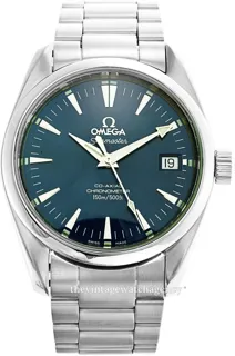 Omega Aqua Terra 2504.80.00 36mm Stainless steel Blue