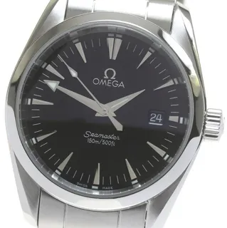 Omega Aqua Terra 2518.50 36mm Stainless steel Black