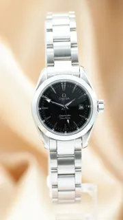 Omega Aqua Terra 2577.50.00 29mm Stainless steel Black