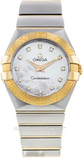 Omega Constellation 123.20.27.60.55.002 Yellow gold and Stainless steel White