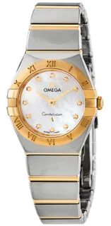 Omega Constellation 131.20.25.60.55.002 Yellow gold White