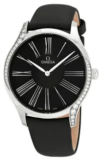 Omega De Ville 428.17.39.60.01.001 Stainless steel Black