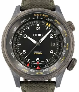 Oris ProPilot 01 793 7775 8734-Set 47mm Carbon fiber Black