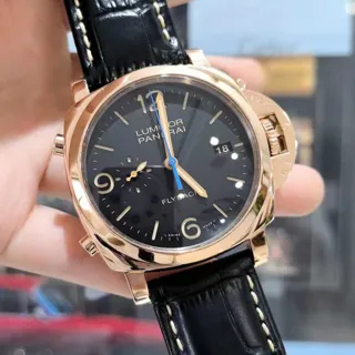 Panerai Luminor 1950 PAM 00525 44mm Red gold Black